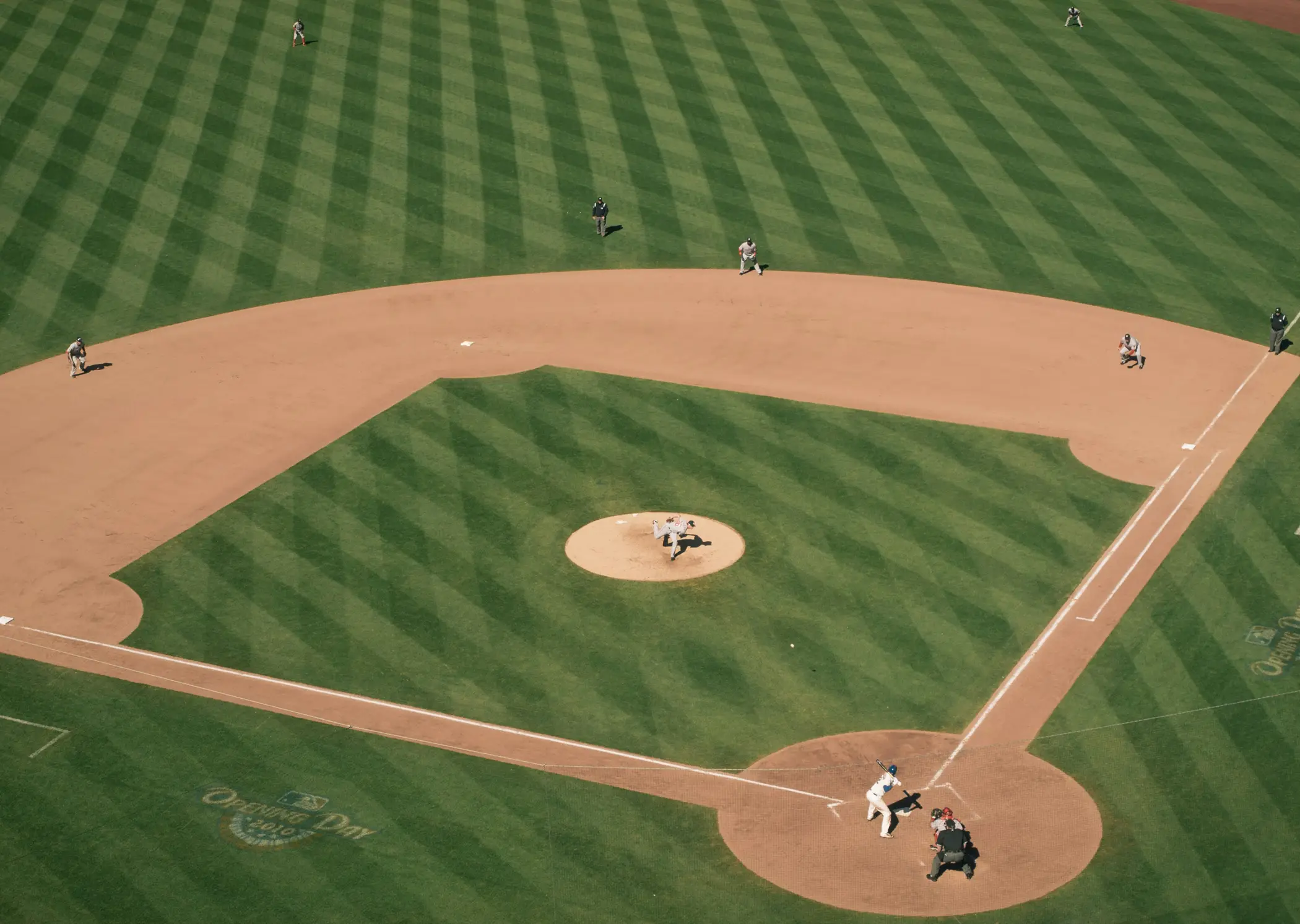 Fans watching a spring training baseball game at a Fort Myers stadium
