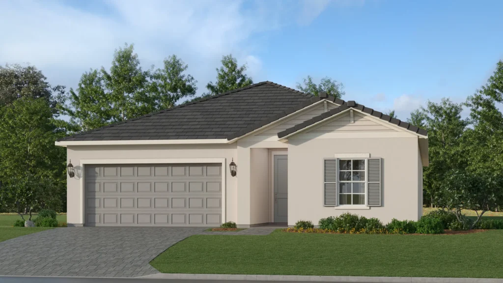 Bartik new home by Lennar at Hampton Lakes in Alva FL