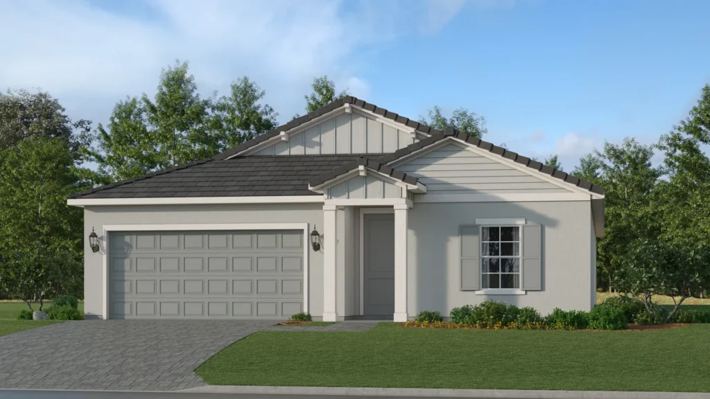 Franklin new home by Lennar at Hampton Lakes in Alva FL