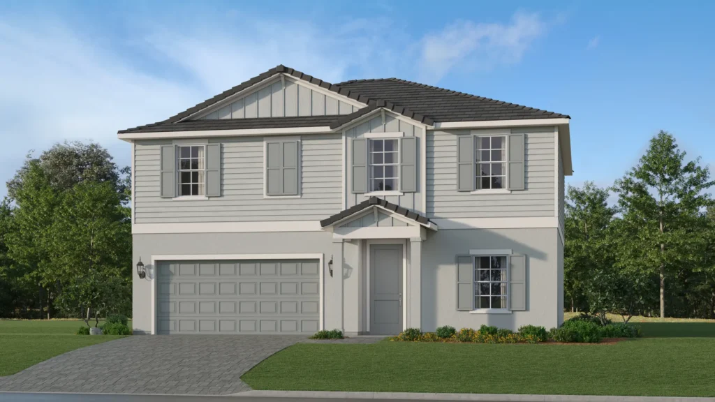 Hubble new home by Lennar at Hampton Lakes in Alva FL