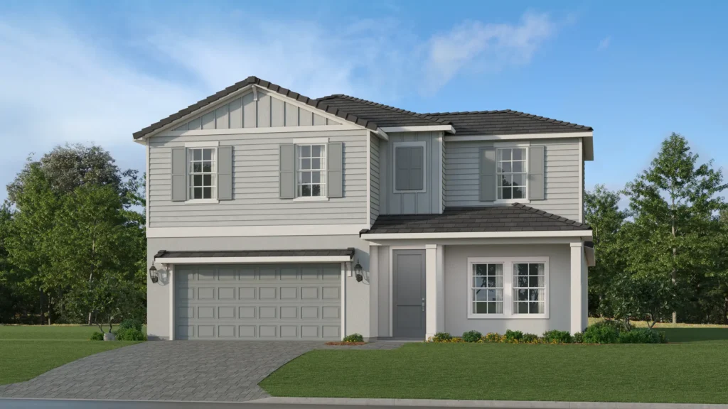 Teller new home by Lennar at Hampton Lakes in Alva FL